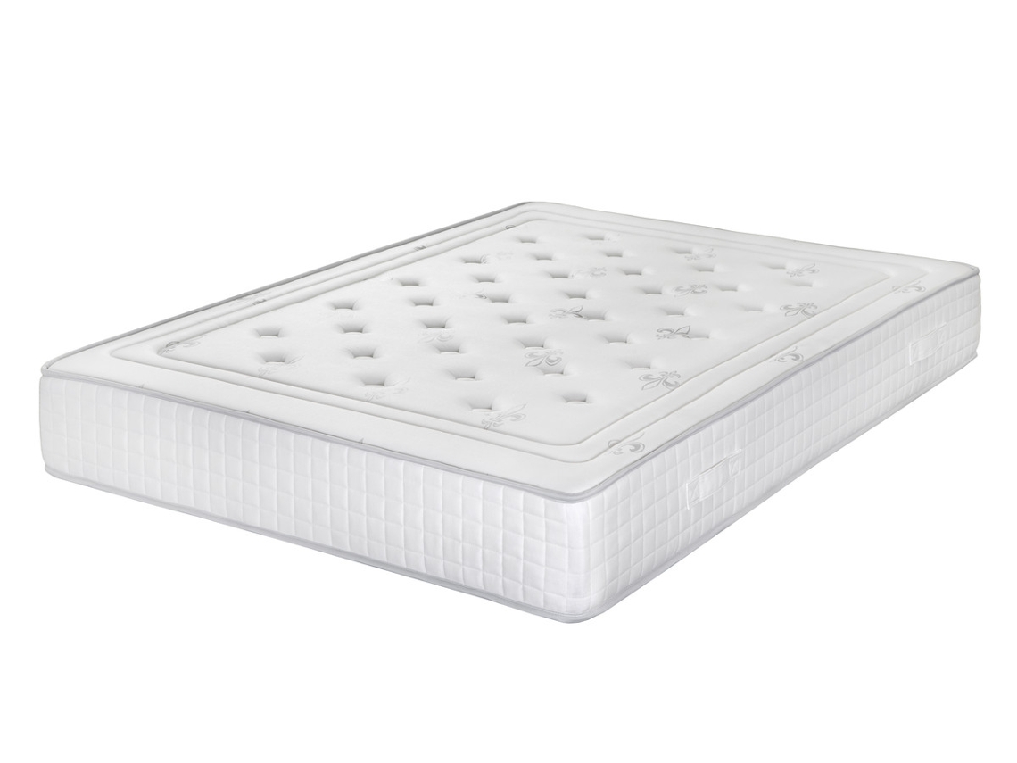 Colchão de Molas Ensacadas Royal Soft MESEFOR Algodão Branco (105x190x27)