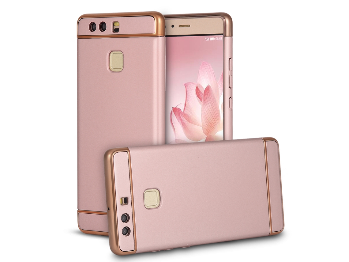 Capa Huawei P9 LAXISCREED Rose Gold Anti Impacto