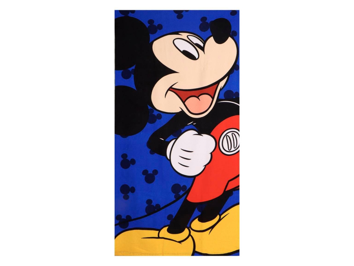 Toalha De Microfibra Mickey Mouse Happy 140x70 Cm 84837