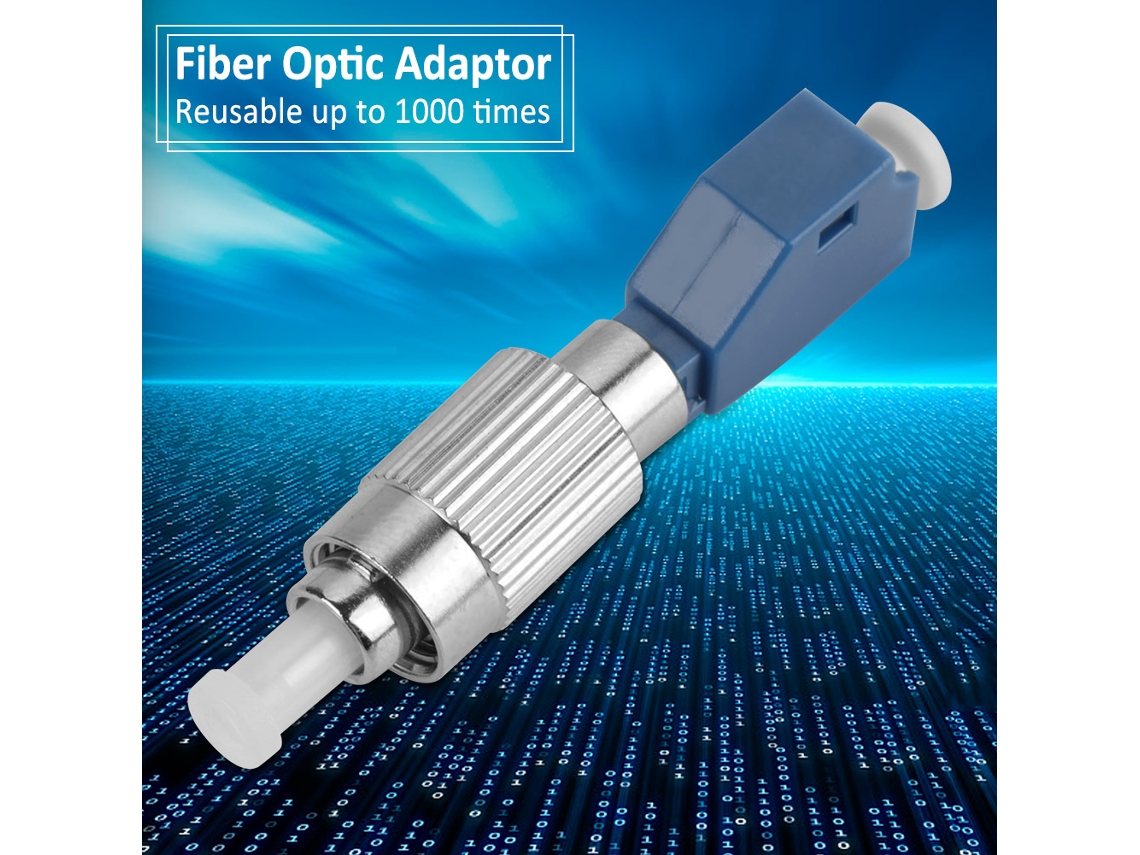 Laxiscreed Adaptador Híbrido De Fibra Óptica Lc/upc Fêmea Para Fc/upc Macho Para Fibra Monomodo