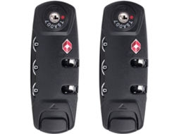 Cadeados De Combinação Para Bagagem, Conjunto De Dois, Tipo S011 Cadeados De Combinação Para Mala, Baú Ou Caixa Requer