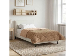 Vidaxl Duvet De Ano Inteiro 155 X 220 Cm Não Cinzento-acastanhado