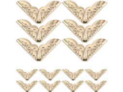 Angles Design Rétro Unique Lote De 200 Em Metal Vintage Doré Proteja O Uso E Preserve A Integridade Das