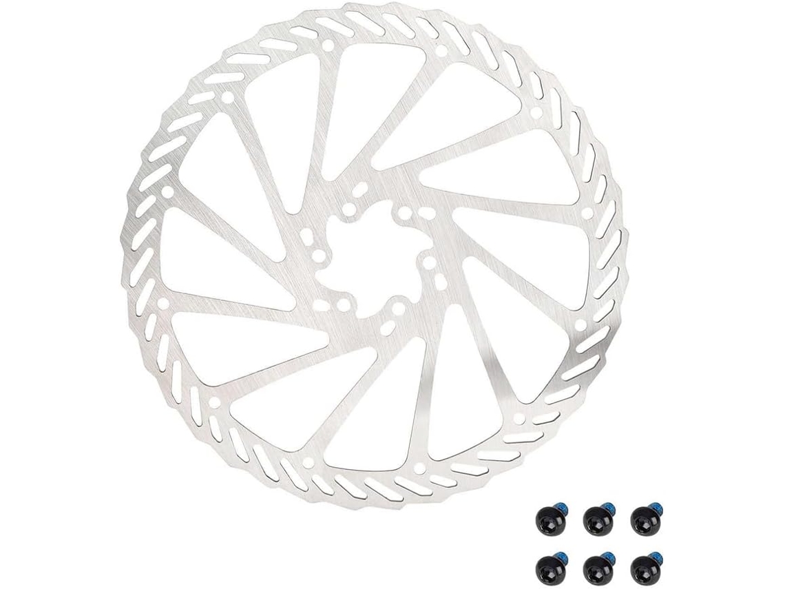 Disco de freio 203 mm com furos duplos para bicicleta SFUSHOS