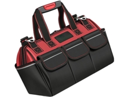 Bolsa impermeável e resistente ao desgaste para ferramentas de trabalho em projetos de construção.