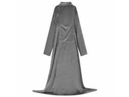 Vidaxl Sweatshirt Manta Cinza Escuro F Flanela