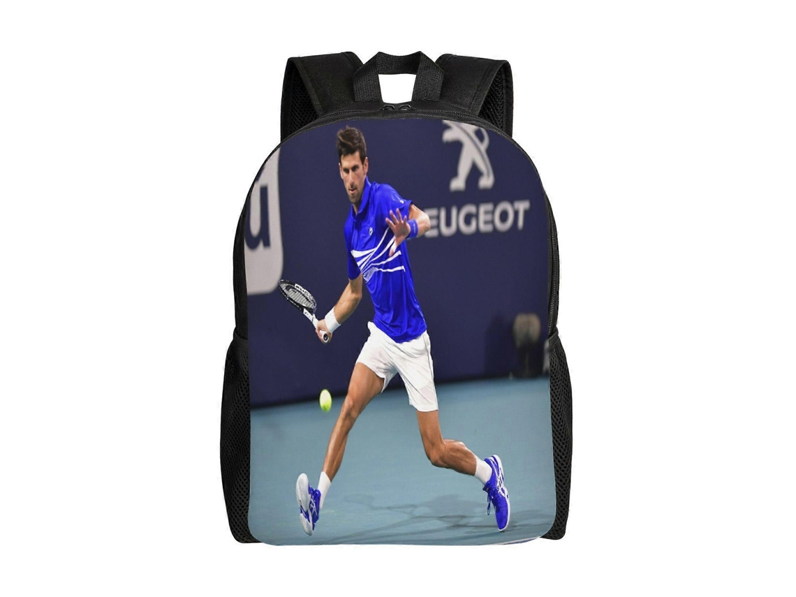 Mochila Novak Djokovic D260 Para Estudantes, Resistente E Leve, Impermeável E Com Alça De Ombro Respirável V260