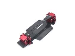 Azul 2pcs Caixa Câmbio Dianteira Traseira Metal Reforçada Wltoys 1/28 284131 K989 K979 K969 Drift Rc Veículos Modelos Peças Reposição MDUG