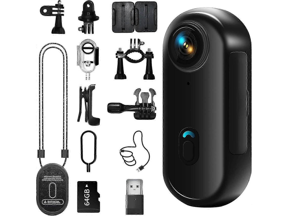 Mini Câmera Corporal 4k, Câmera de Ação Vestível, Câmera de Ação Esportiva. TAISHENGDA