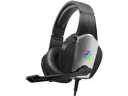 Fone De Ouvido Para Jogos Com Fones De Ouvido Integrados E Luz Led Para Jogos De Vídeo.