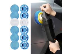Kit Com 12 Boinas De Polimento Para Carros, Microfibra 12,7 A 15,2 Cm
