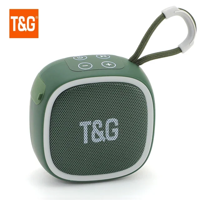 (verde) Mini Alto-falante Bluetooth Sem Fio Potente Tg Tg659