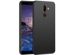 Capa Nokia 7 Plus Matte Preto