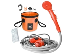 Kit De Bolsa De Água Para Chuveiro Elétrico De Acampamento 12v Para Viagem, Carro, Caminhada, Calças PENGDSJE