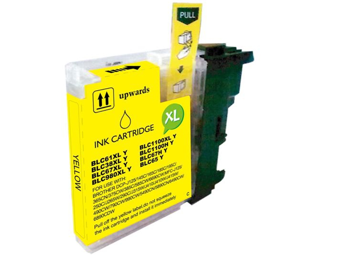 Tinteiro BROTHER LC985Y
