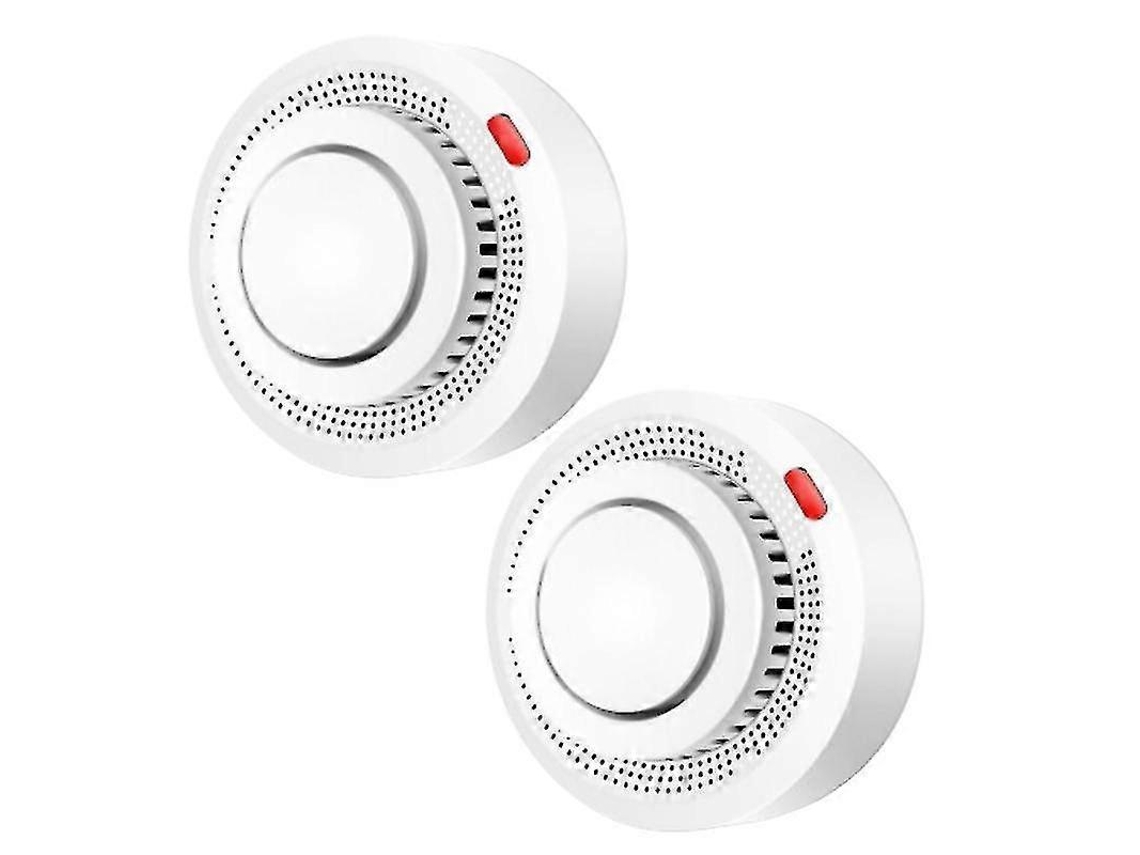 1/2/3pcs Detector De Fumaça Inteligente Tuya Wifi, Alarme Incêndio Casa App Controle