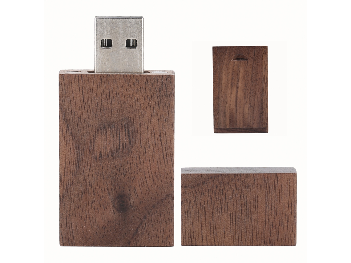 Pen Drive Usb LAXISCREED 4gb com Caixa de Madeira