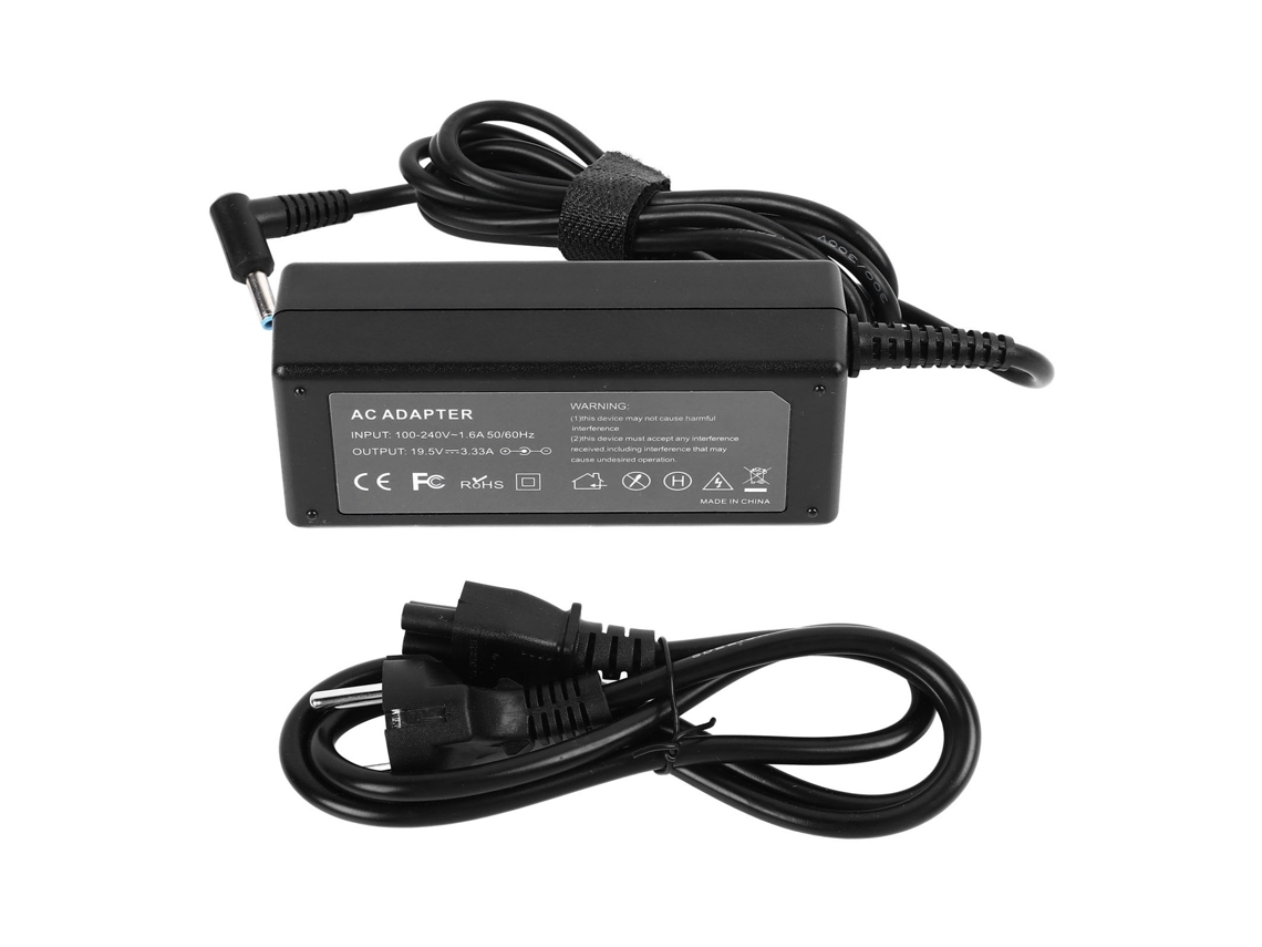 Lurelia Carregador Para Portátil 19,5 V 3,33 A 0 Mm Para Portátil 19