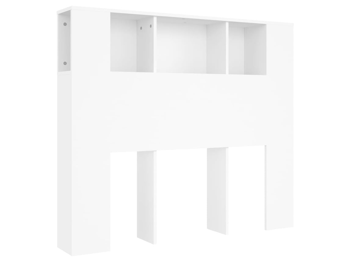 Cabeceira de cama branca 120x18,5x102,5 cm MAISON EXCLUSIVE