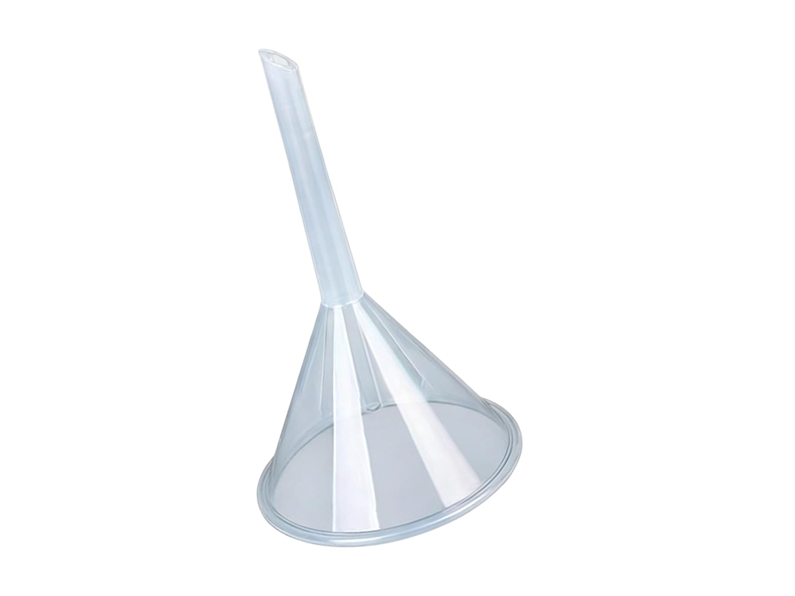 Funil Transparente De Alta Resistência Industrial Para Dispensar Óleo Motor E Outros Funis Boca Larga Com Design