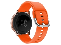 Pulseira de silicone com fivela quadrada de 20 mm para relógio inteligente Garmin Move Luxe/Move Style/Move 3 Ly Ebike