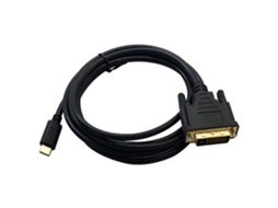 Cabo Usb Tipo C para Dvi, Adaptador Usb Tipo C para Dvi 241 4k 30hz 3 para Pro 2017/2016 (1,8 M)