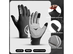 (preto, Tamanho G) Luvas Profissionais Para Ciclismo Ao Ar Livre, Compatíveis Com Telas Sensíveis Ao Toque, Com Absorção De Impacto E Antiderrapantes.