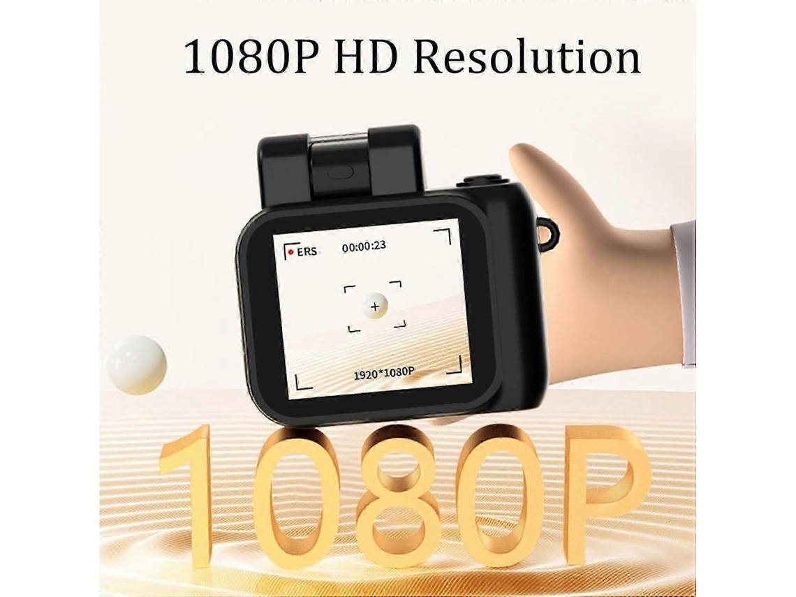 Mini Câmara Digital Retro Compacta Para Chaveiro Com Ecrã Hd De 1,44 Polegadas