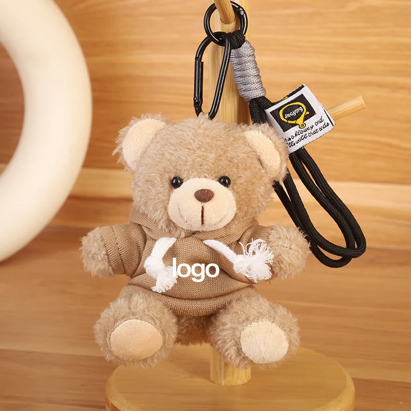 (estilo 4) Chaveiro De Pelúcia De Ursinho De Pelúcia Estiloso E Fofo, Acessório Para Mochila