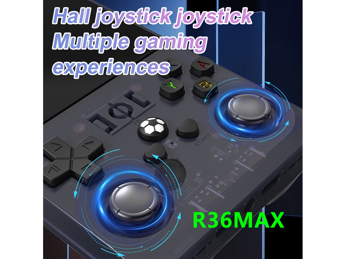 Console de videogame portátil retrô Linux de 3,5 polegadas IPS de 64 GB com suporte para jogos Slowmoose
