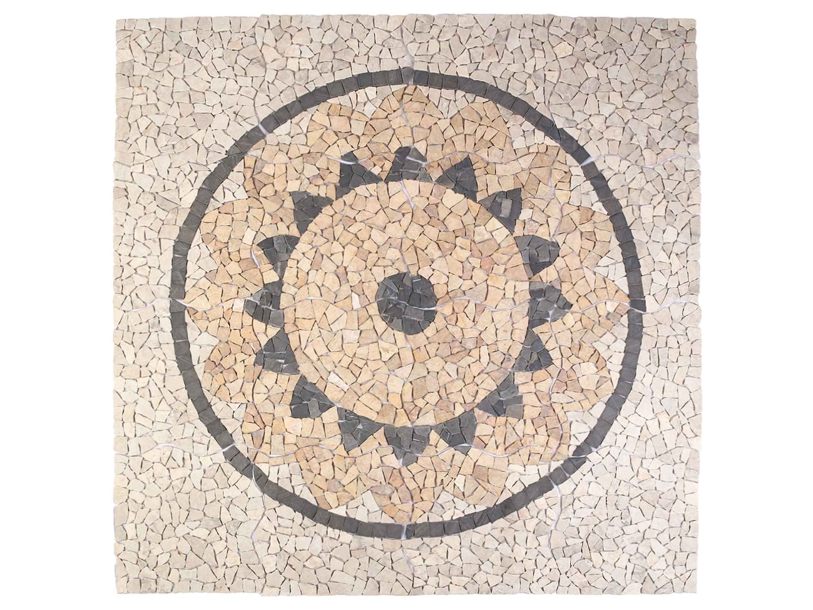 Vidaxl Azulejos Em Mosaico Com Padrão De Girassol Multicolor
