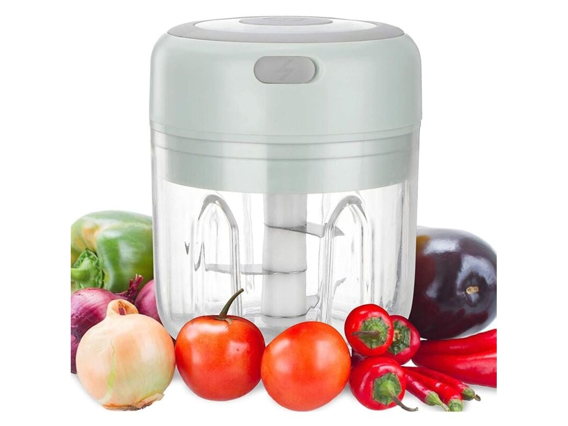 Picador Elétrico Para Alho, Cebola, Polpa Picador De Alimentos Multifuncional De 250 Ml Aquaforge