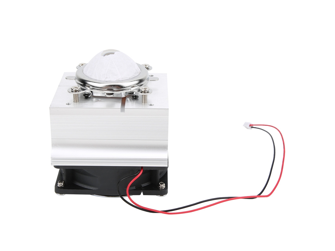 Kit Dissipador Alumínio Lente Óptica 44mm 60°
