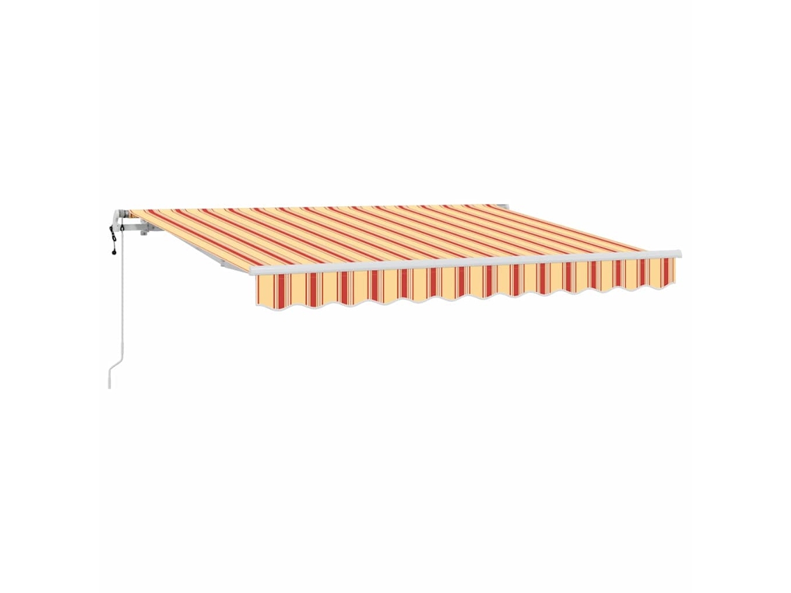 Toldo de Vela - Toldo Retrátil Amarelo 350 X 200 Cm Tecido HARLANV1