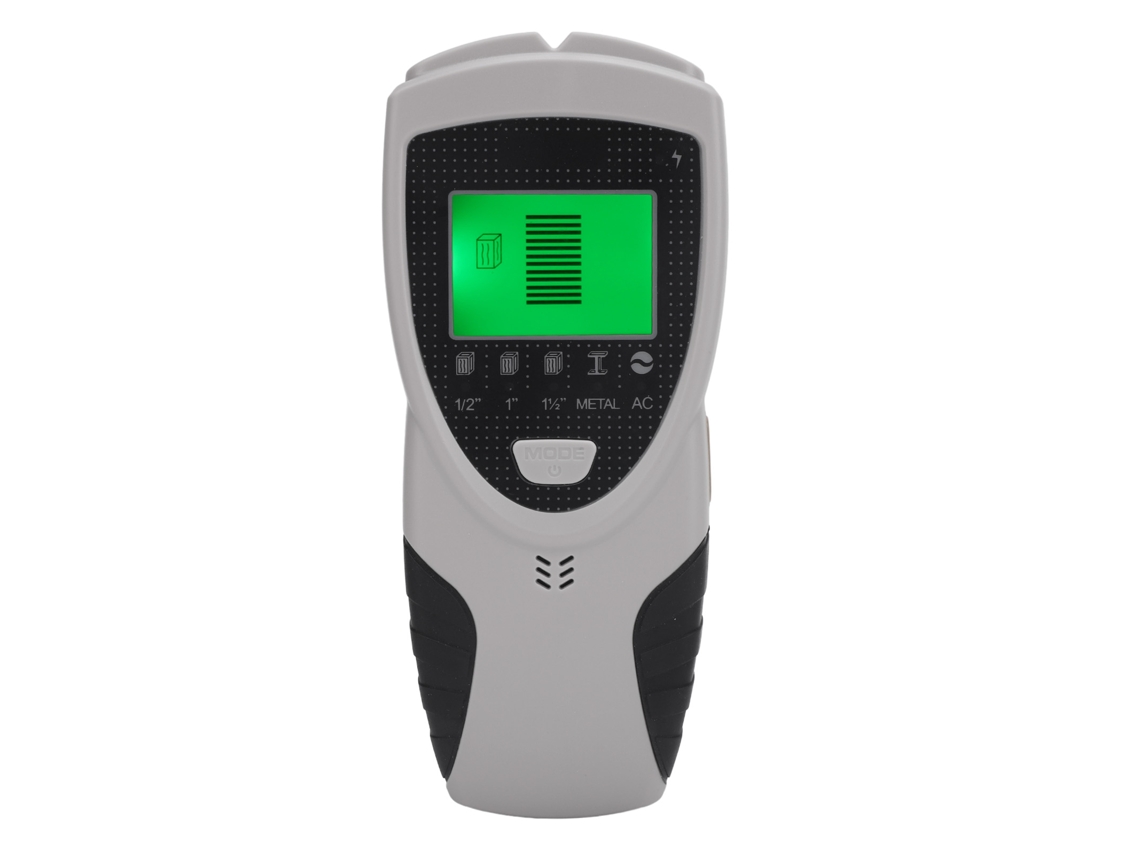 Detector de Parede 5 Em 1, Com Detecção Multifuncional e Design Portátil de Mão.