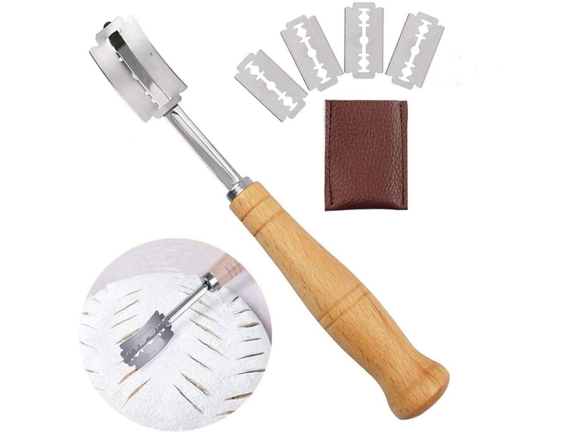 Conjunto De 5 Raspadores E Cortadores De Massa, Para Pão, Pizza, Bolos E Confeitaria, Com Manuseio Prático E Limpeza Simples
