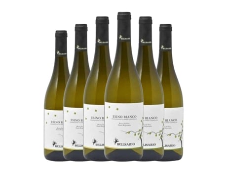Vinho branco CANTINE BELISARIO Esino (0.75 L - 6 Unidades)