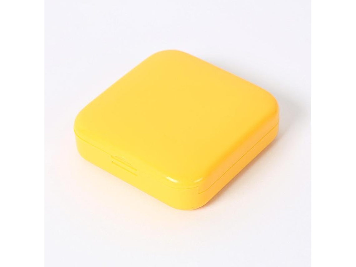 Porta Comprimidos Com 2 Compartimentos, Resistente À Umidade, Laranja Nostalgia88