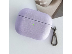 Camada Protetora para Fone de Ouvido Bluetooth em Couro Pu com Textura Cruzada GIECY