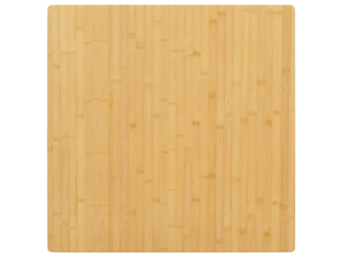 Tampo De Mesa 70x70x1,5 Cm Bambu DKD HOME DECOR