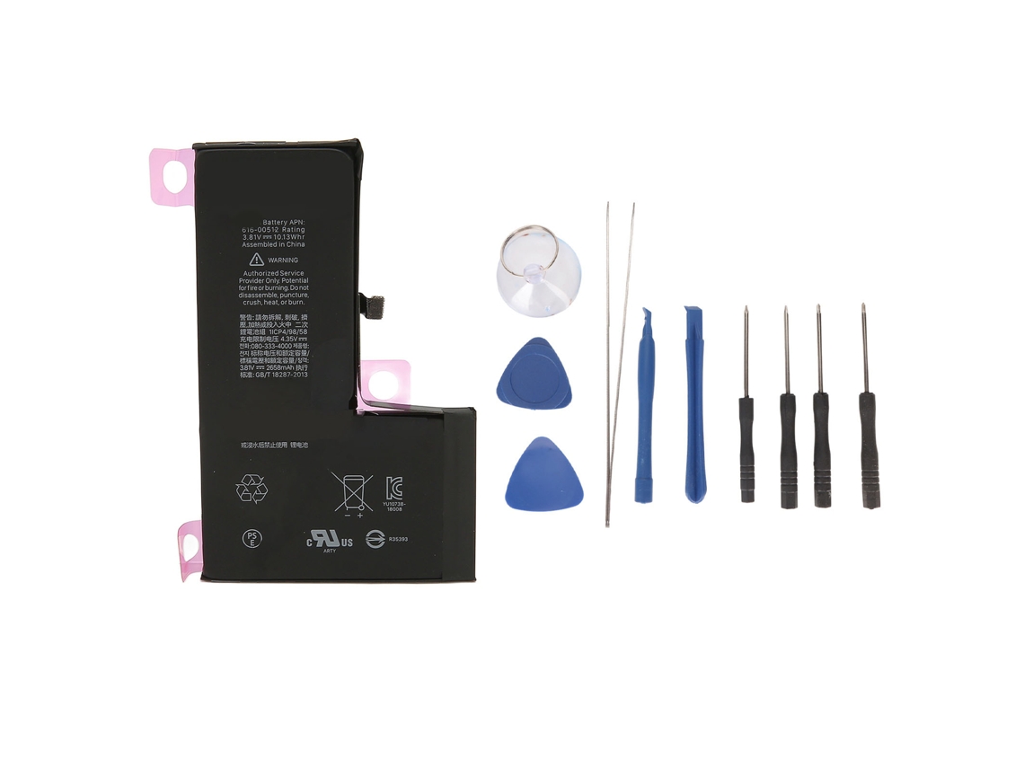 Bateria LAXISCREED para Iphone Xs com Ferramentas
