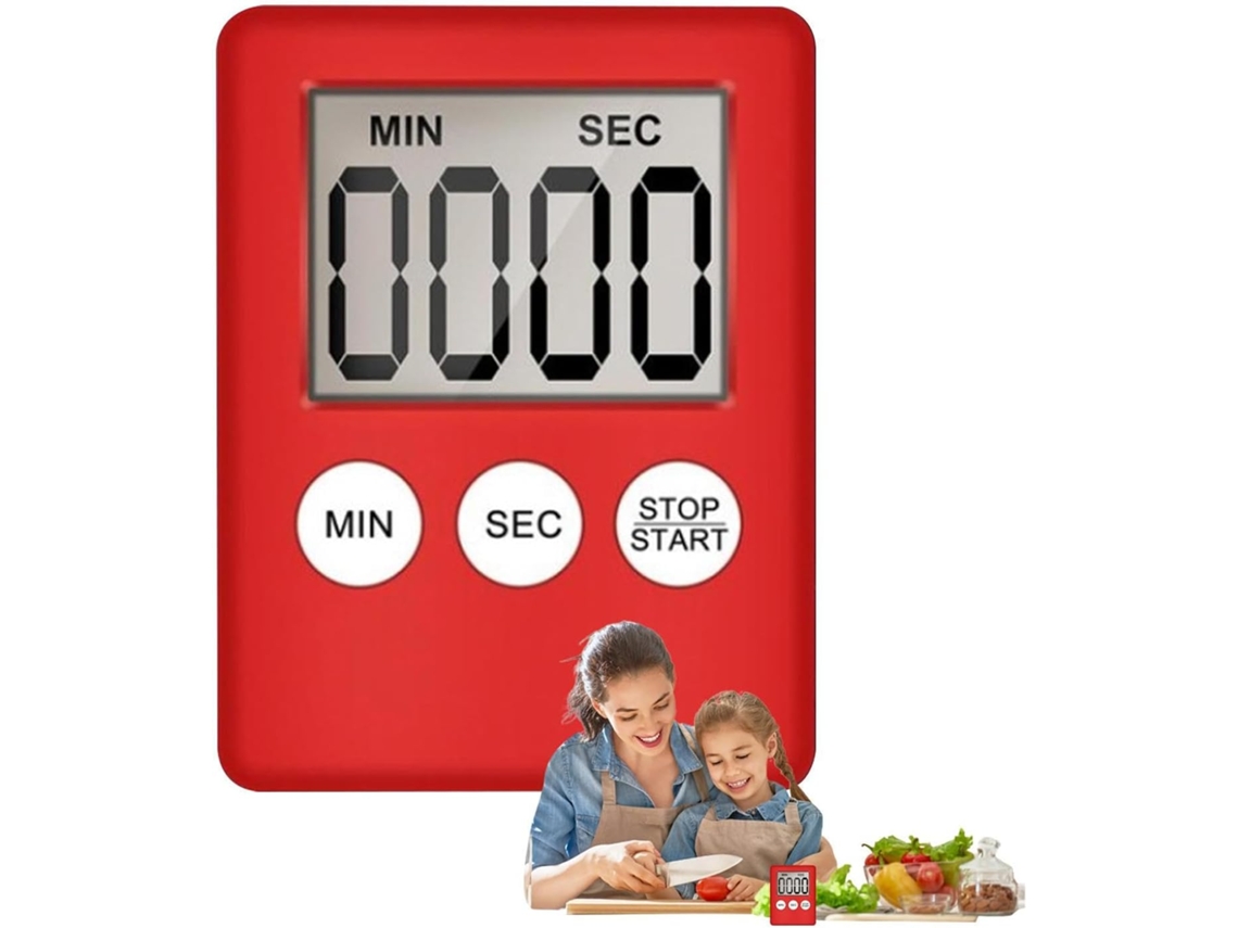 Temporizador De Cozinha Digital Com Contagem Regressiva