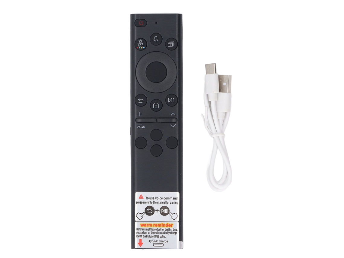 Controle remoto para TV S/MARCA, recarregável, com comando de voz, compatível com modelos diversos