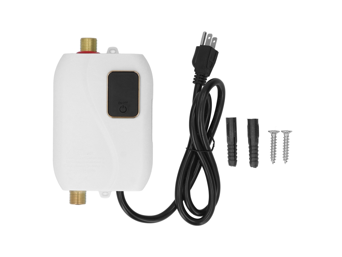 Aquecedor de Água Elétrico Rápido de 3000w para Banho LAXISCREED