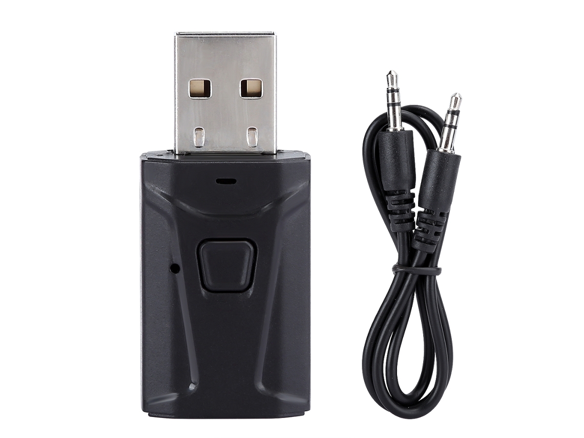 Adaptador Bluetooth (receptor E Transmissor 2 Em 1, Plug And Play, Chamada De Voz)