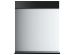 Bathroom Mirror, Bathroom Mirrors Vidaxl Preto Madeira (n/a)
