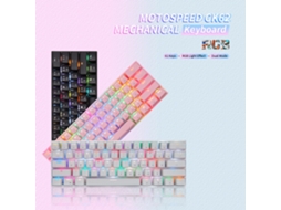 Teclado Mecânico LAXISCREED Rgb 61 Teclas
