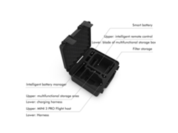 Primerox estojo de Transporte para Mavic Mini 3 Pro À Prova D'água e Explosão Case Resistente Pp+eva