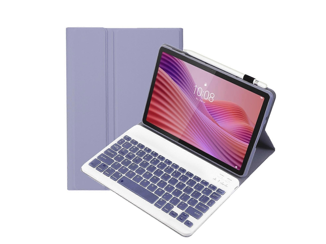 Am29 Capa De Couro Ultrafina E Destacável Para Tablet Com Teclado Bluetooth