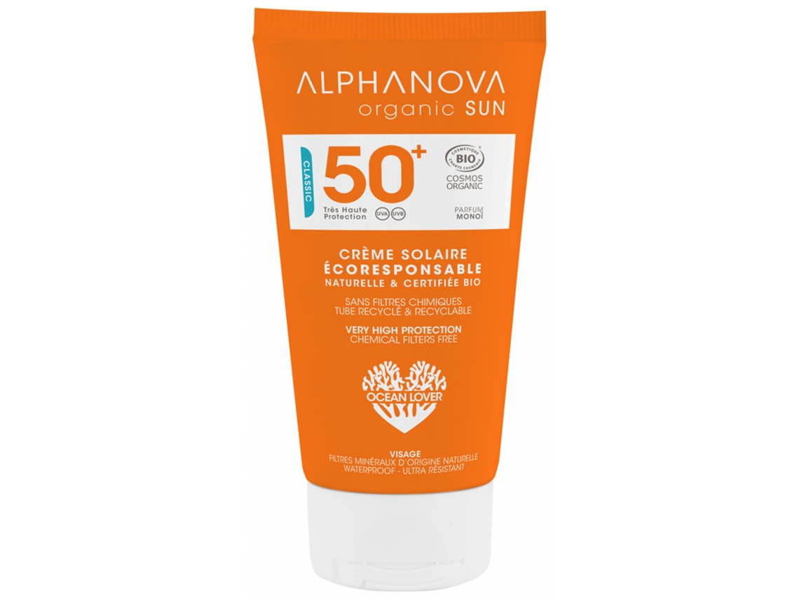 Sun Creme Solar Orgânico Spf50+ 50 G ALPHANOVA